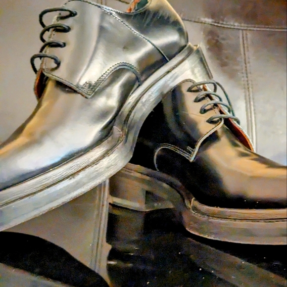 Acne Italian Black Leather Shoe - Picture 2 of 8